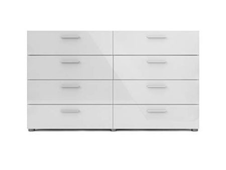 Tvilum Loft 8 Drawer Double Dresser - 70073AKUU Online Sale